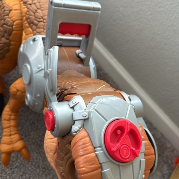 MATTEL 2018 JURASSIC WORLD MEGA MOUTH GIANT T-REX DINSAUR JURASSIC PARK TESTED - Picture 5 of 7